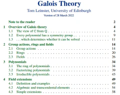 Galois Theory